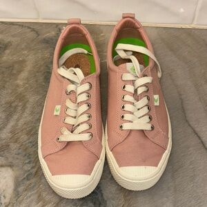 Cariuma Pink Canvas Sneakers